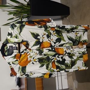 H&M Tropical Print Shirt
